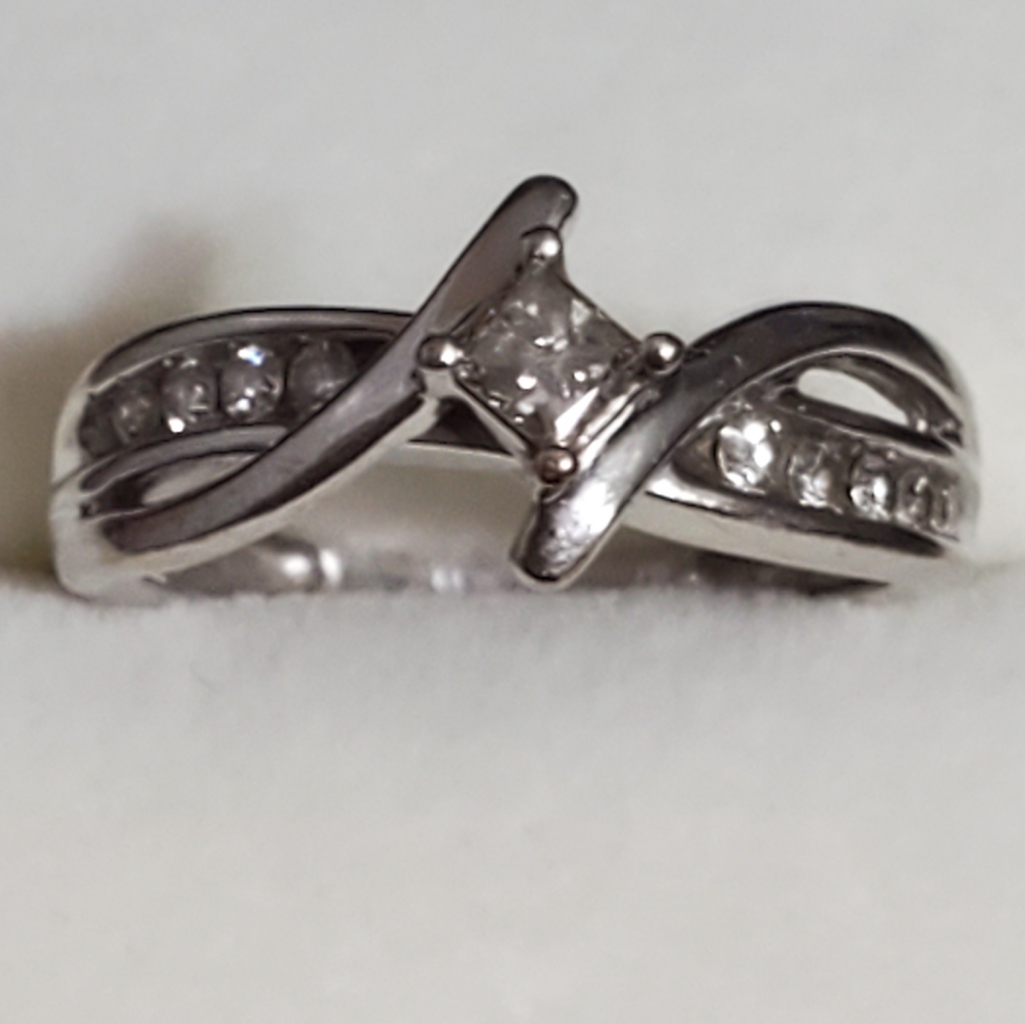 White Gold Engagement Ring